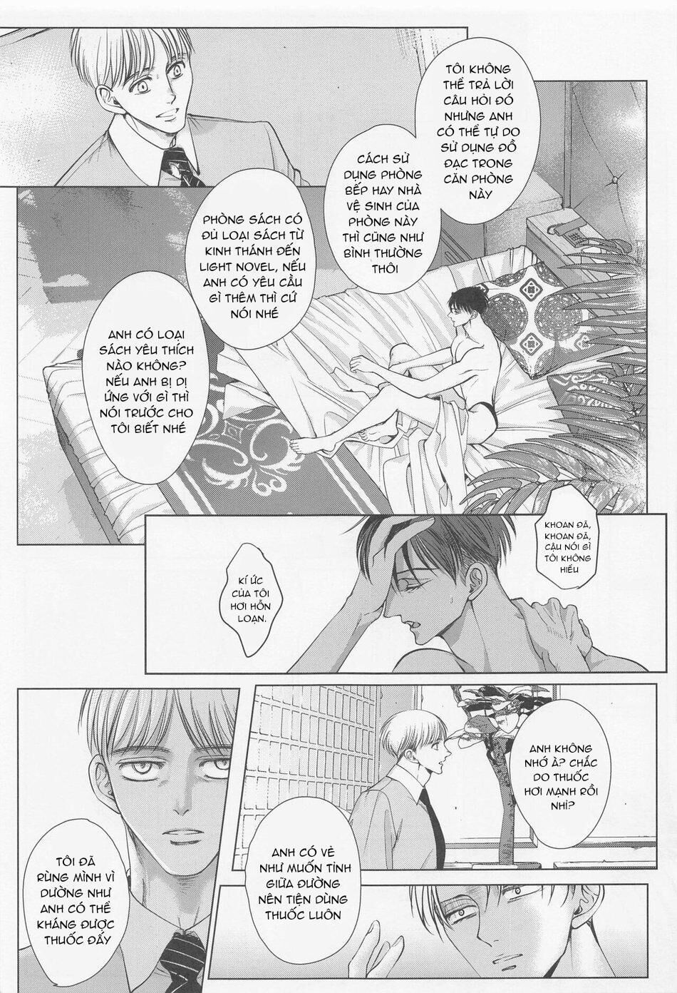 nơi husbando của bạn bị đụ ná thở Chapter 26 Levi - Trang 1