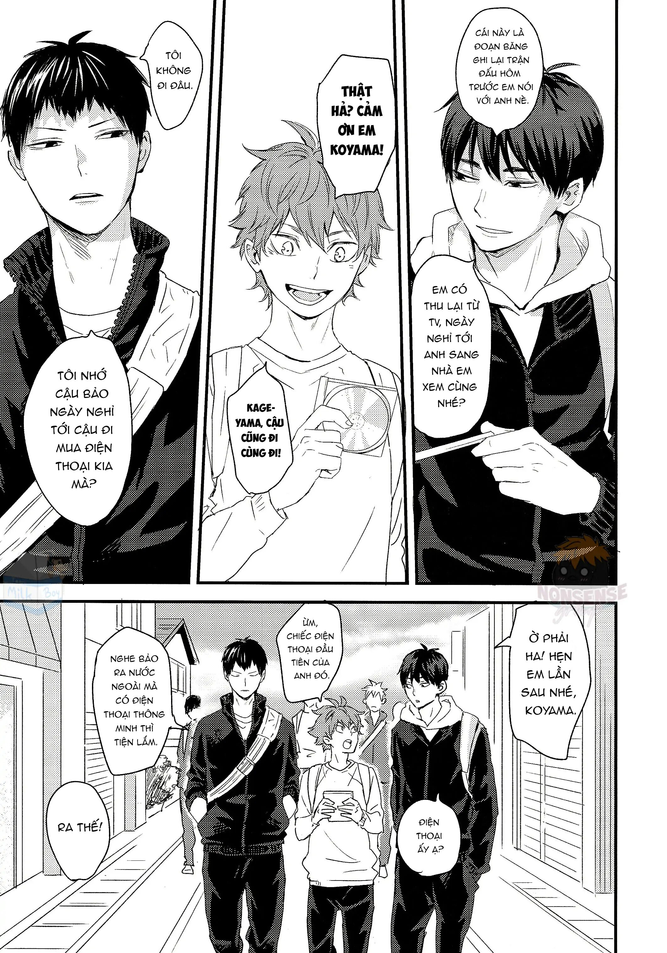 [KAGEHINA DOUJINSHI] - CÁ BƠI TRÊN TRỜI Chapter 2 - Trang 2