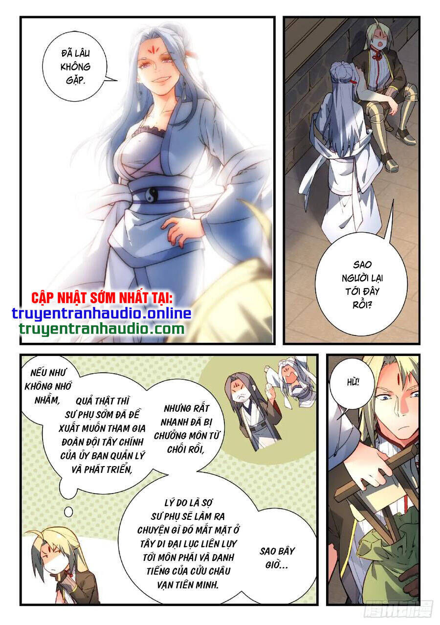 tung tiền hữu tọa linh kiếm sơn chapter 558 - Trang 2