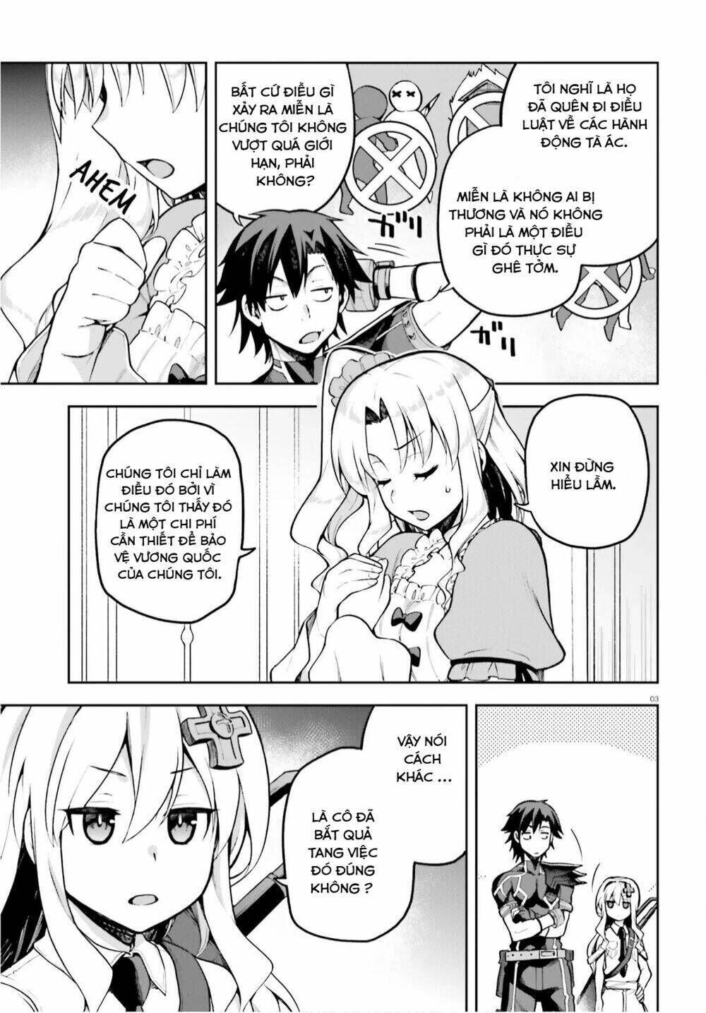 sentouin, hakenshimasu! chapter 34 - Trang 2