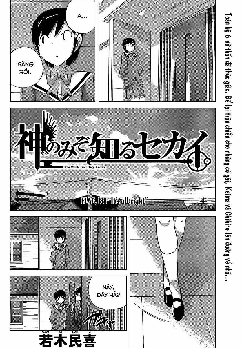 The World God Only Knows - Kami nomi zo Shiru Sekai Chapter 188 - Trang 1