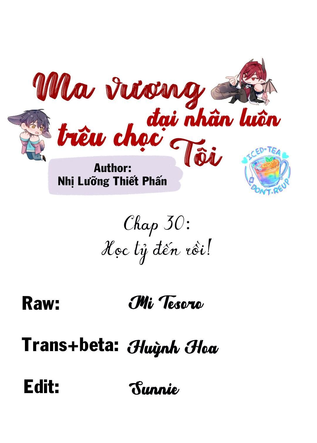 ma vương đại nhân luôn trêu chọc tôi Chapter 30 - Trang 2