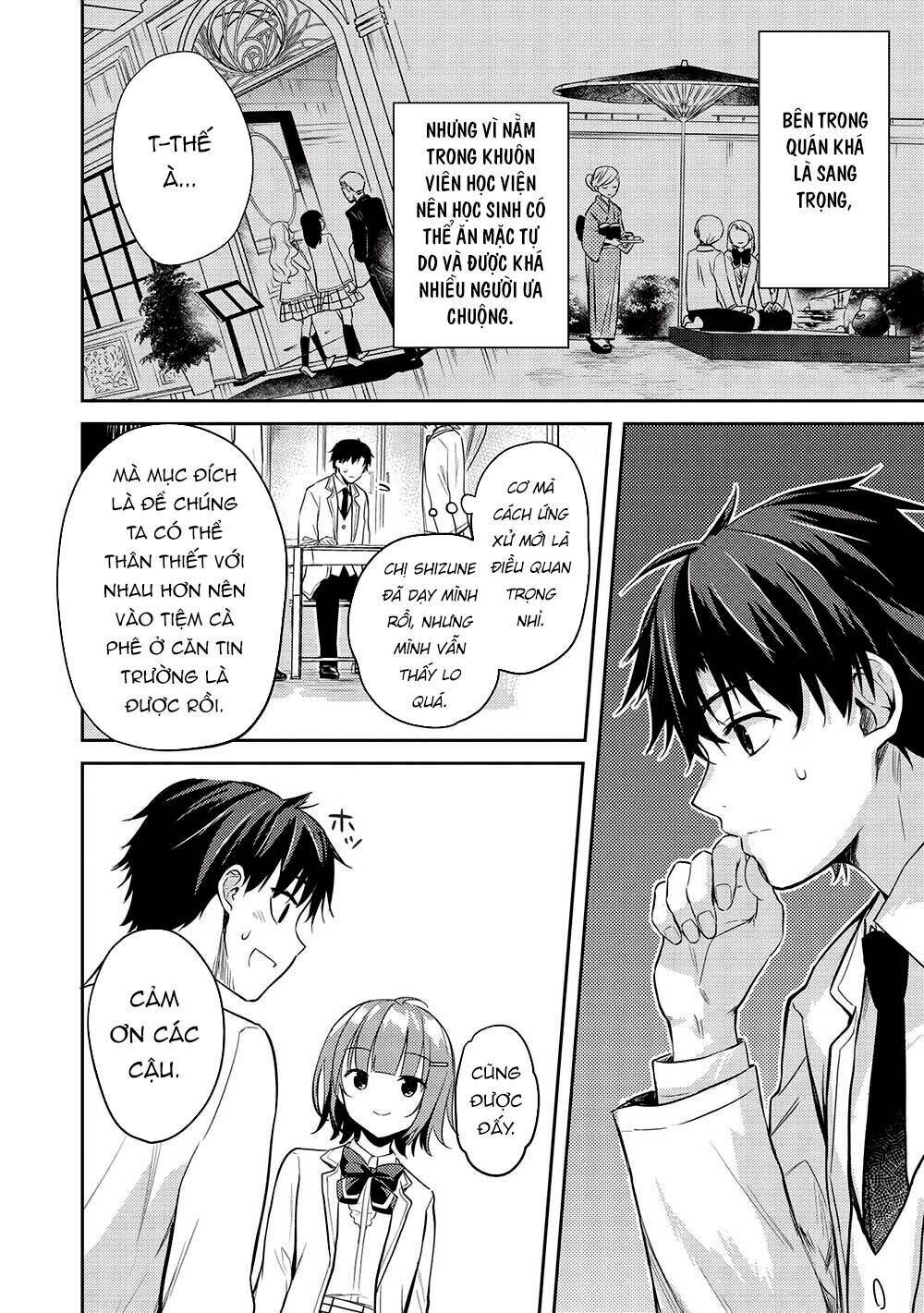 saijo no osewa takane no hana-darakena meimon-kou de, gakuin ichi no ojou-sama chapter 9 - Trang 2