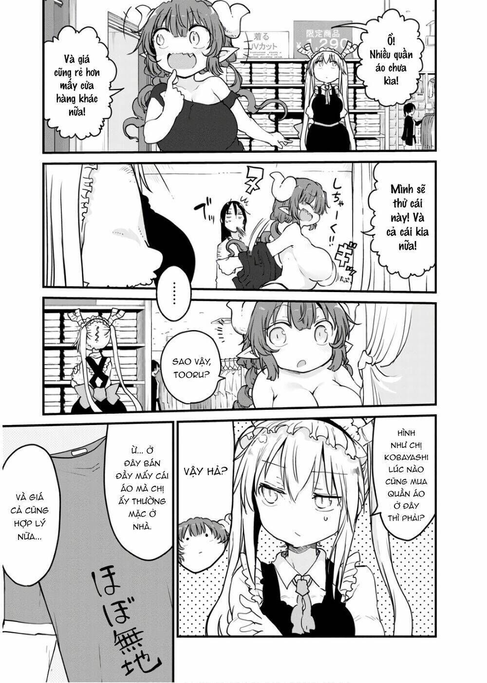 cuộc sống trả ơn của nàng rồng tohru! chapter 79: \"tooru và thời trang\" - Trang 2