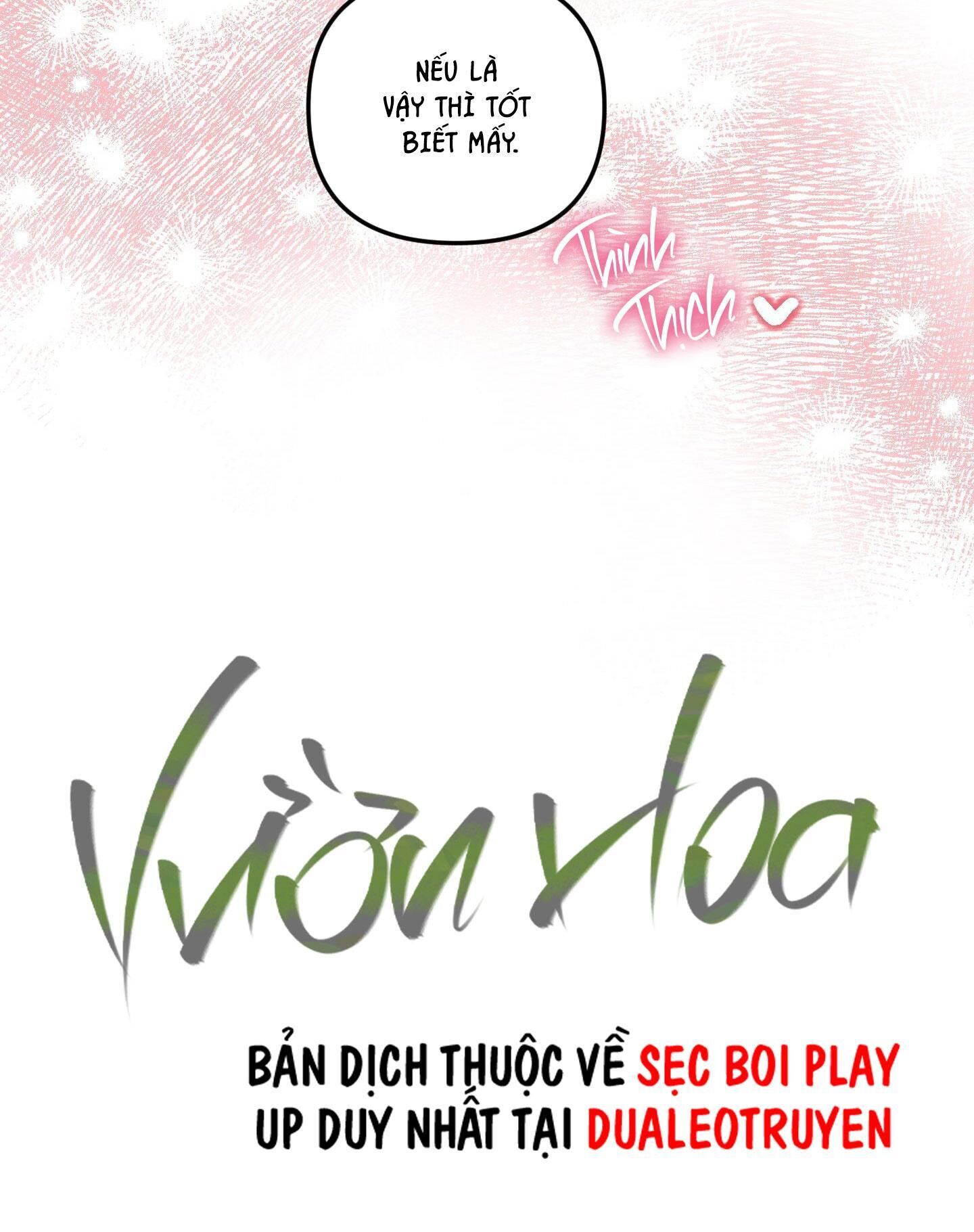 vườn hoa Chapter 31 - Trang 1