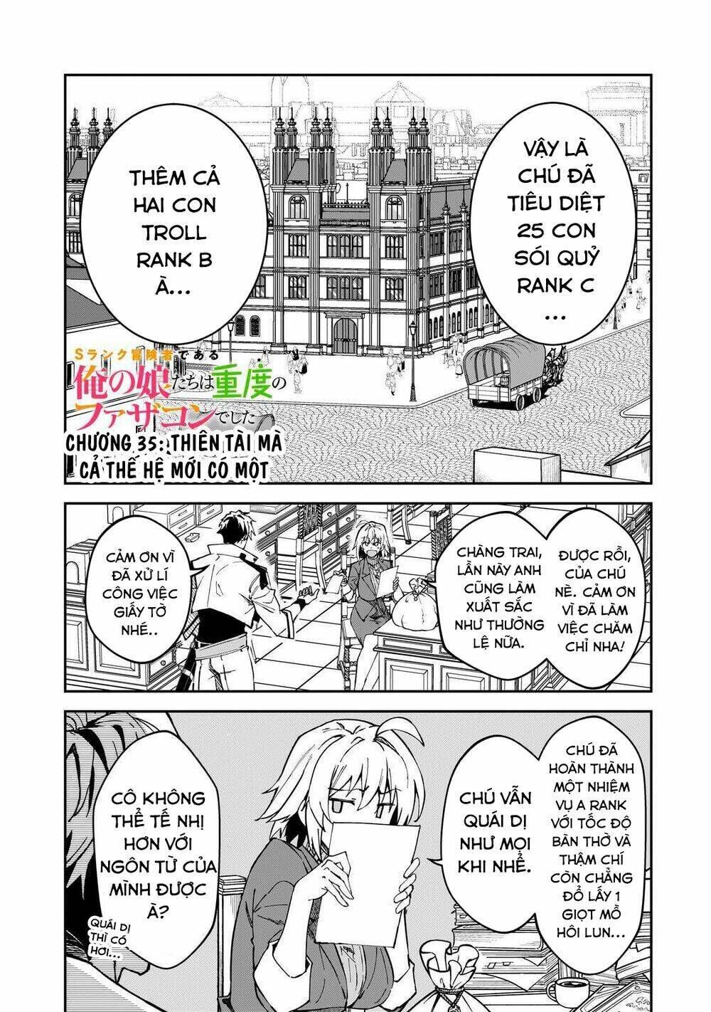 s rank boukensha de aru ore no musume-tachi wa juudo no father con deshita chapter 35 - Trang 2