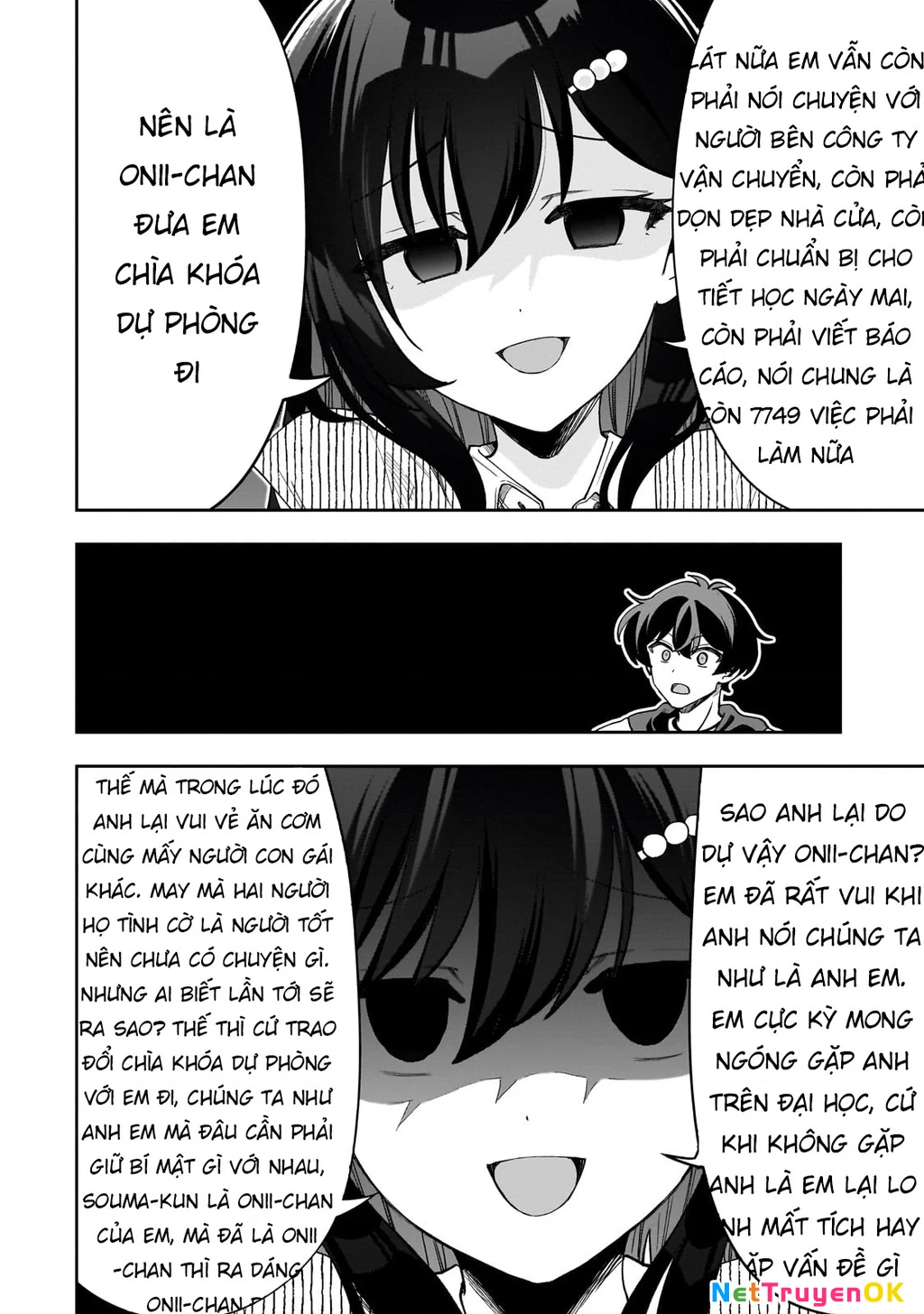 Net no "Oshi" to Real no "Oshi" ga Tonari ni Hikkoshite Kita Chapter 11 - Trang 1