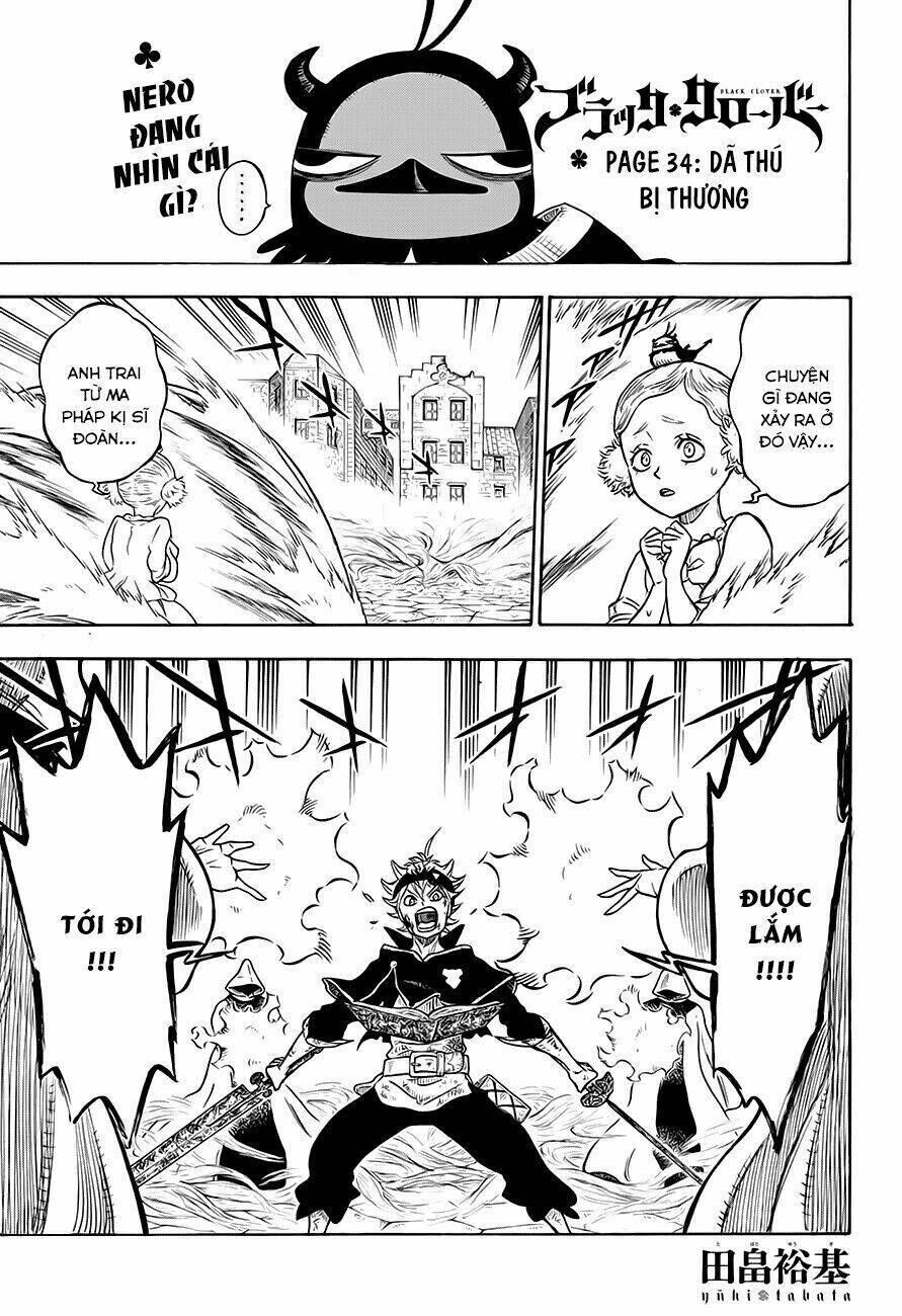 black clover - pháp sư không phép thuật chapter 34 - Trang 2