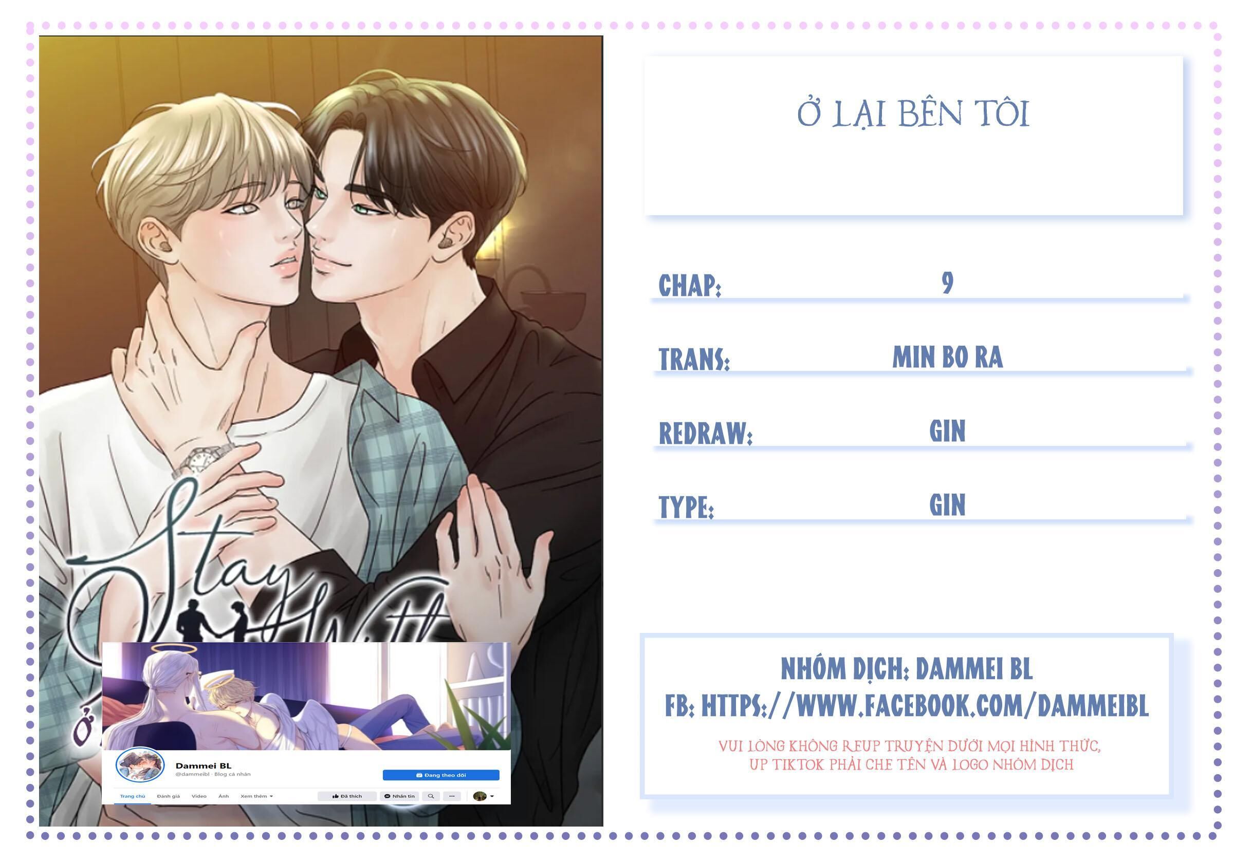 Ở LẠI BÊN TÔI Chapter 9 - Next Chapter 10