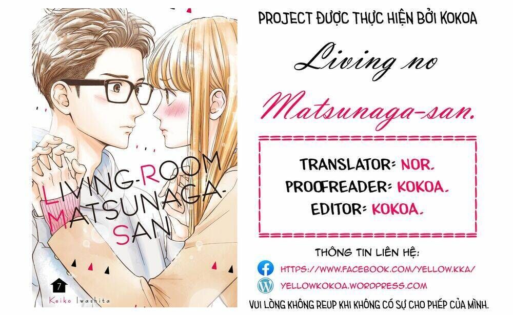 Living no Matsunaga-san Chapter 26 - Trang 2