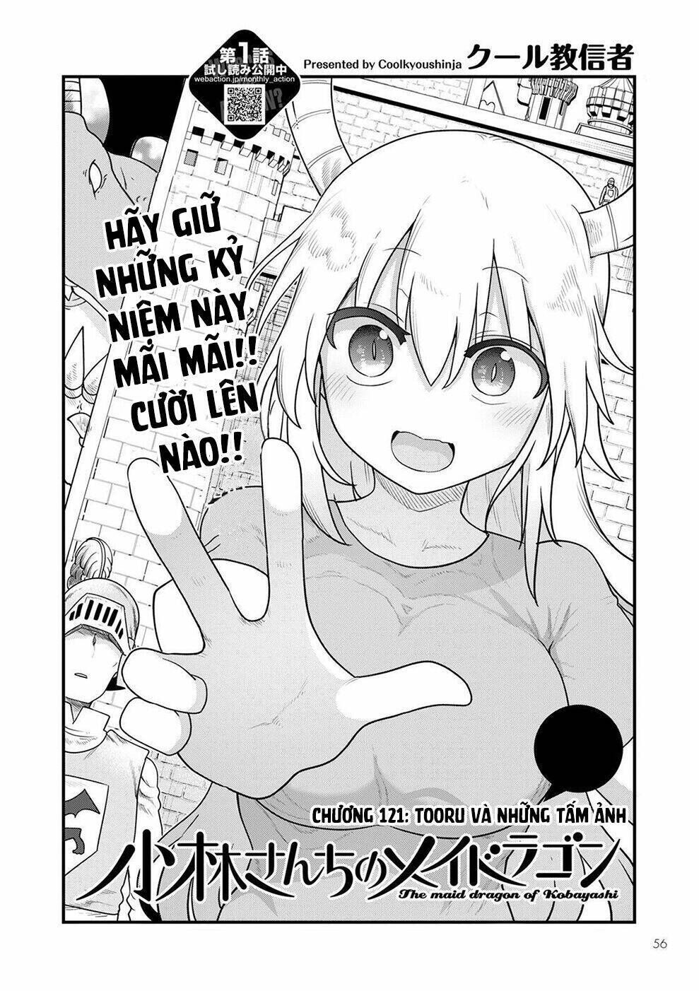 cuộc sống trả ơn của nàng rồng tohru! chapter 121: \"tooru và những tấm ảnh\" - Trang 2