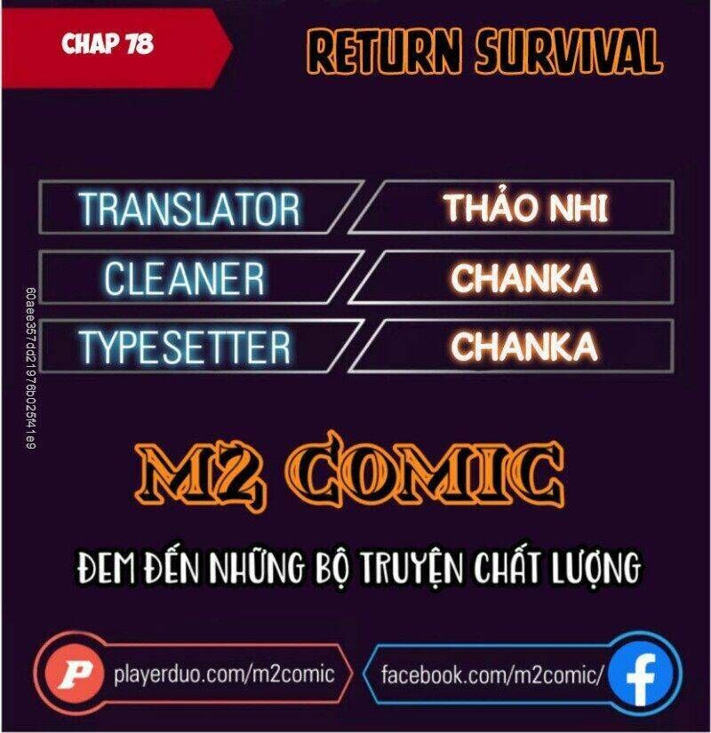 trở lại ngày tận thế Chapter 78 - Next Chapter 79