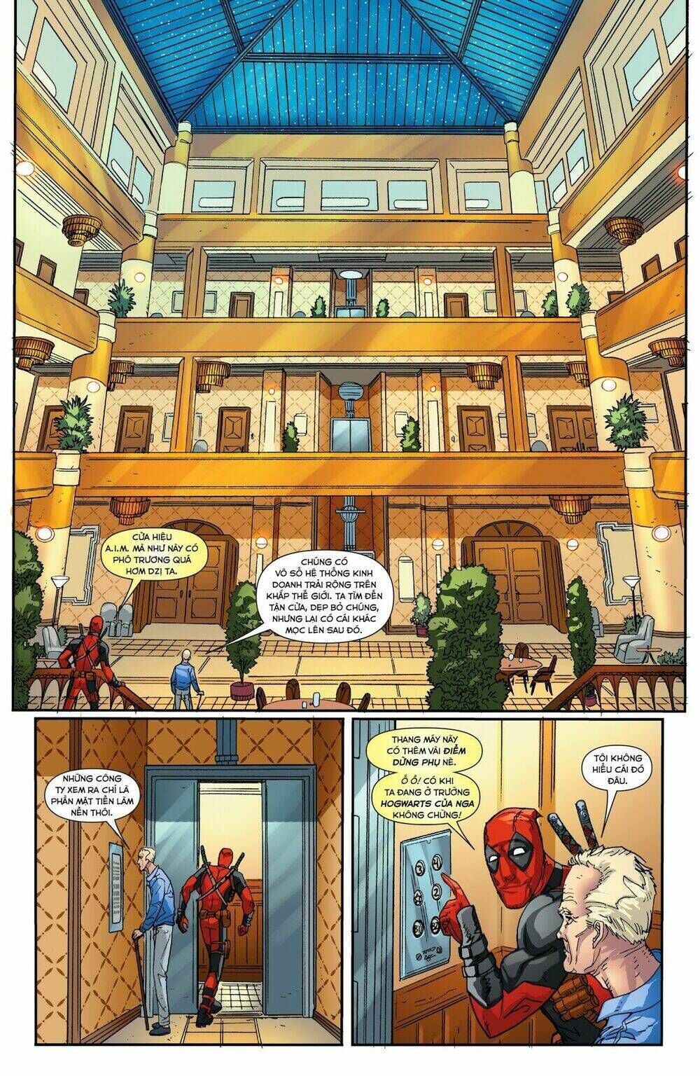 death of wolverine - deadpool & captain america [one shot] chương 1 - Trang 2