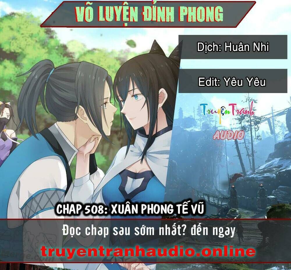 võ luyện đỉnh phong chapter 508 xuân phong tế vũ, tiềm nhầp vô th - Trang 2