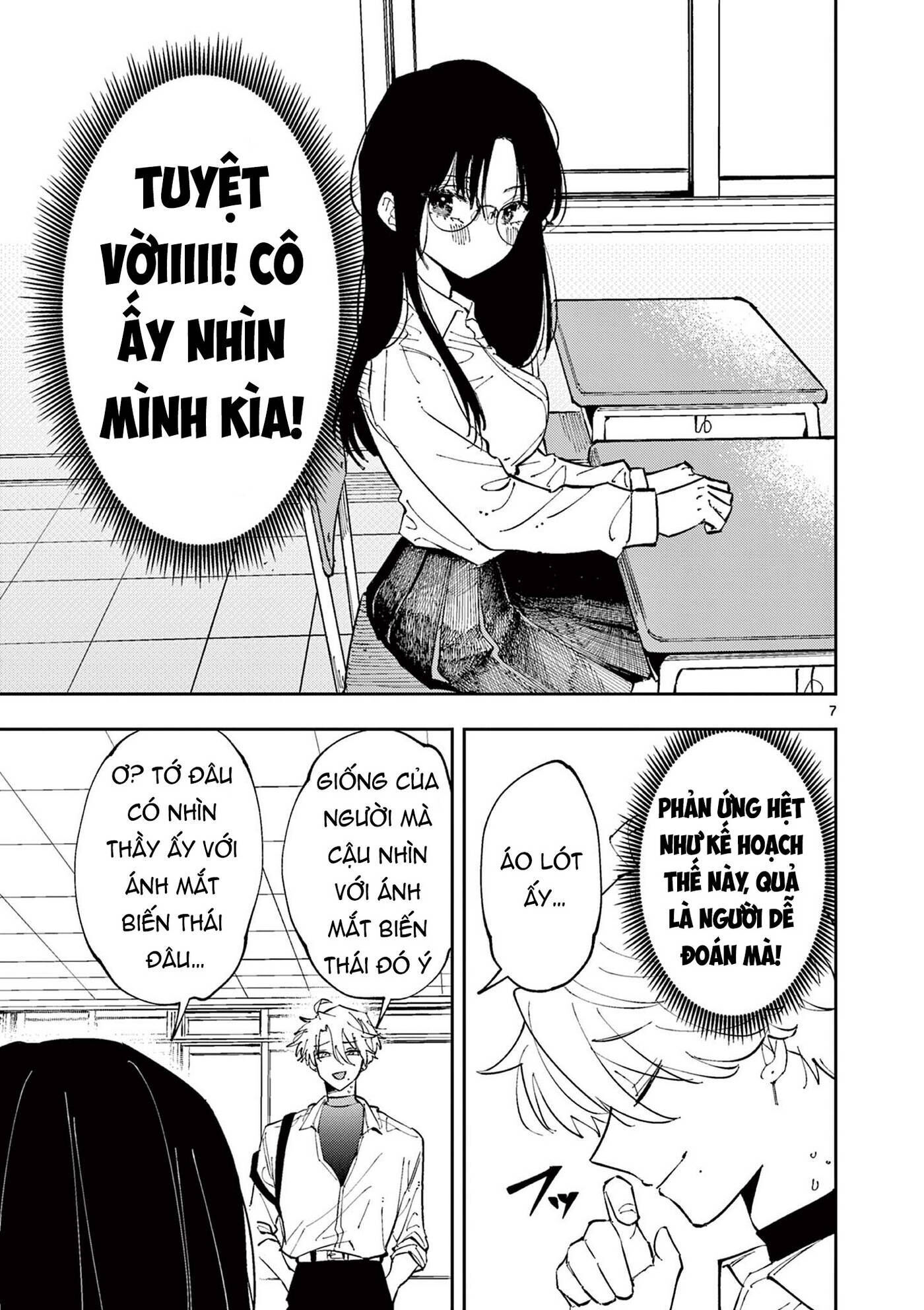 Tonari no Seki no Yatsu ga Souiu Me de Mitekuru Chapter 3 - Trang 1