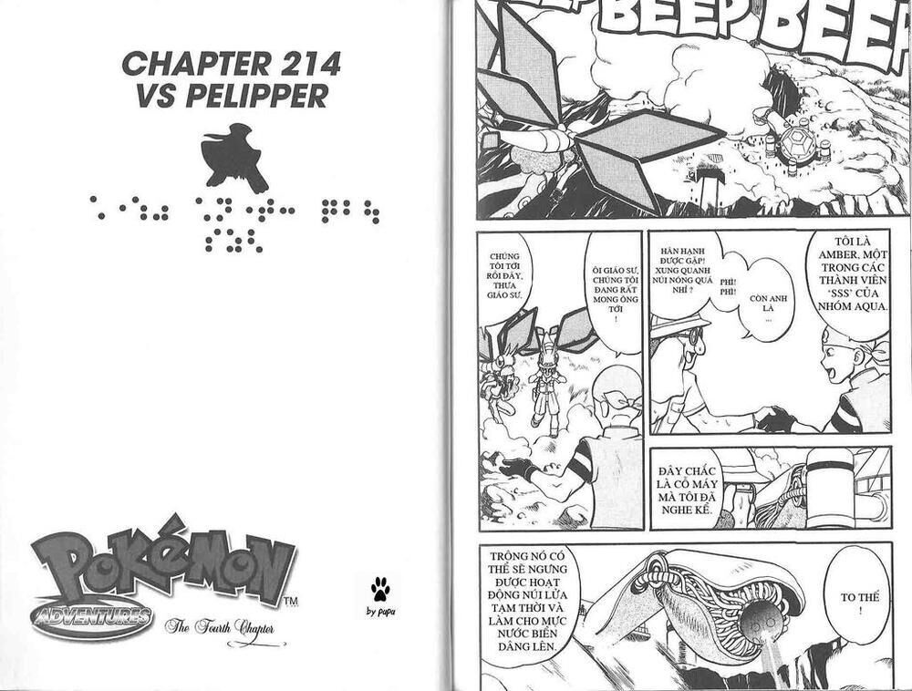 pokemon special Chapter 214 - Trang 2