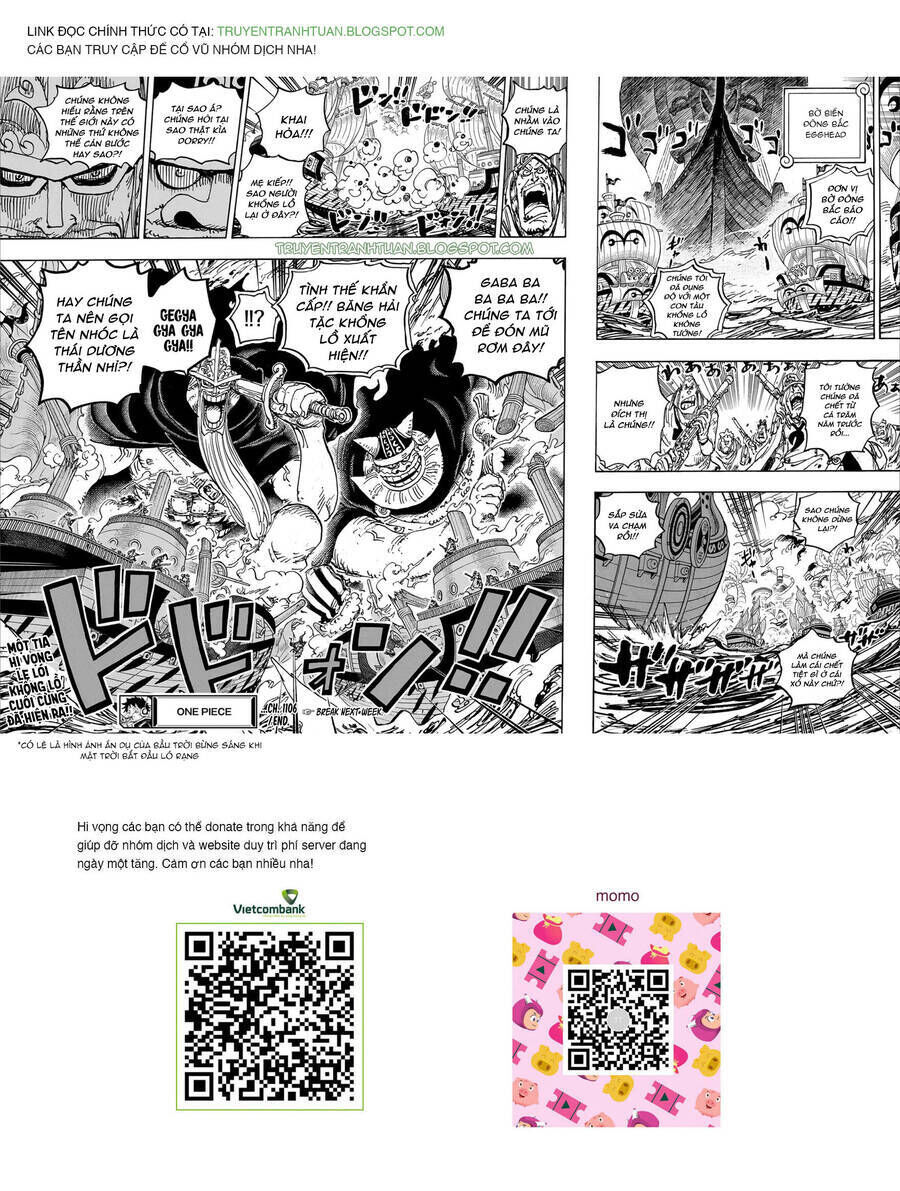 One Piece Chapter 1106 - Trang 2