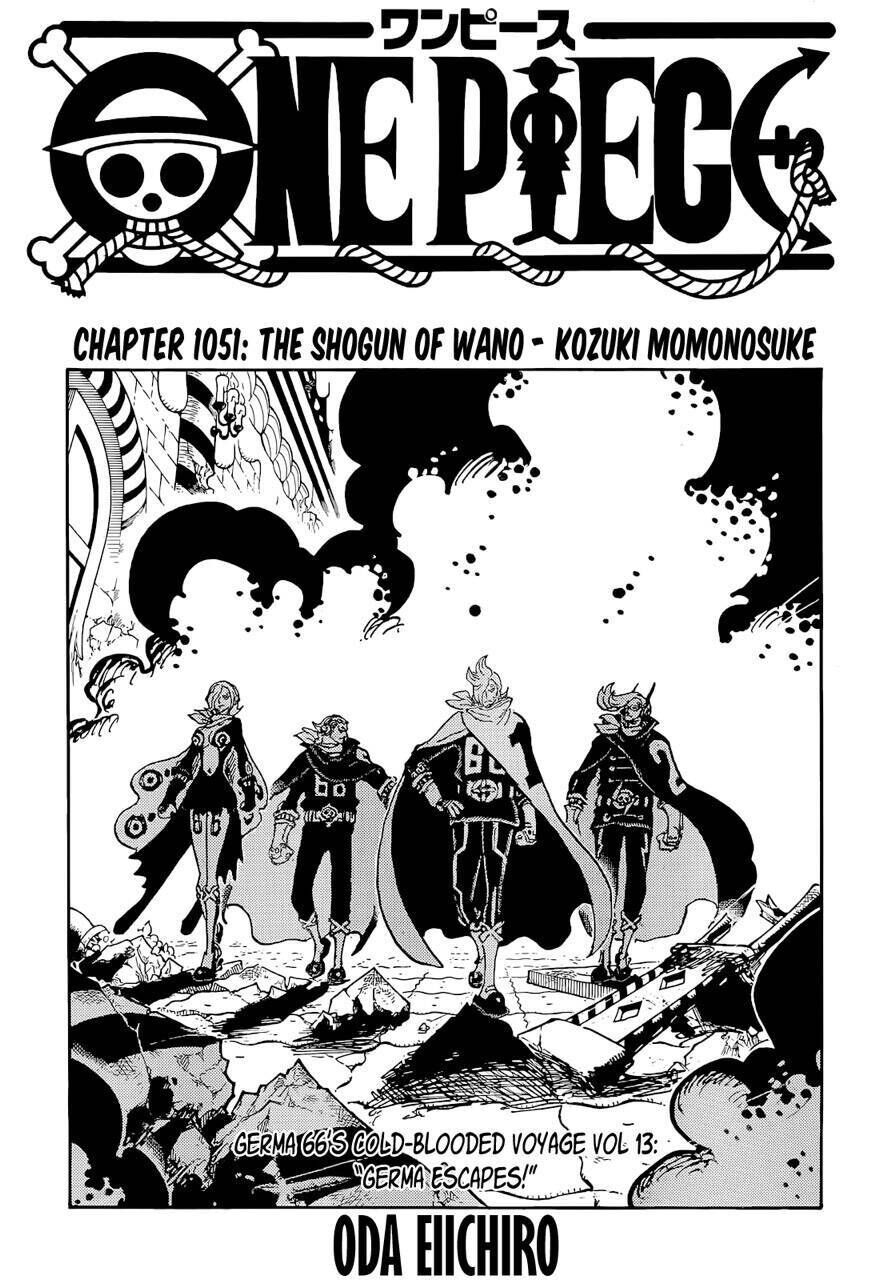 One Piece Chapter 1051 - Trang 2