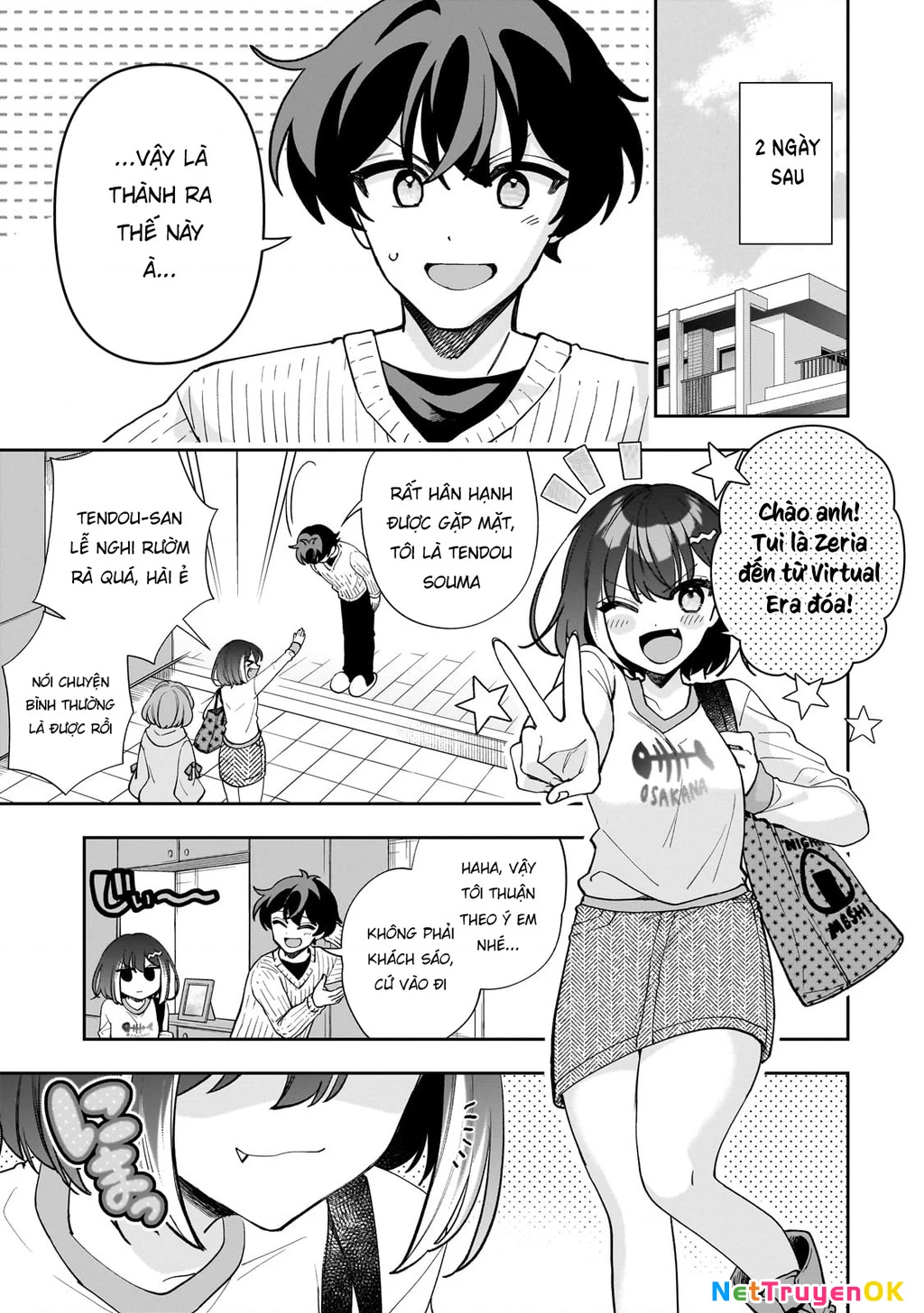 Net no "Oshi" to Real no "Oshi" ga Tonari ni Hikkoshite Kita Chapter 11 - Trang 1