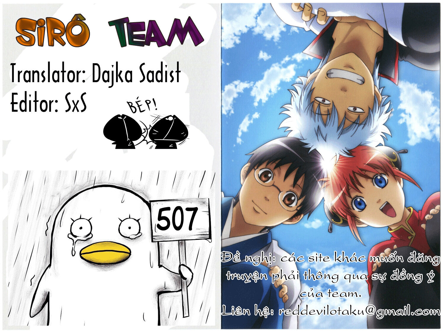 gintama chương 507 - Next chương 508