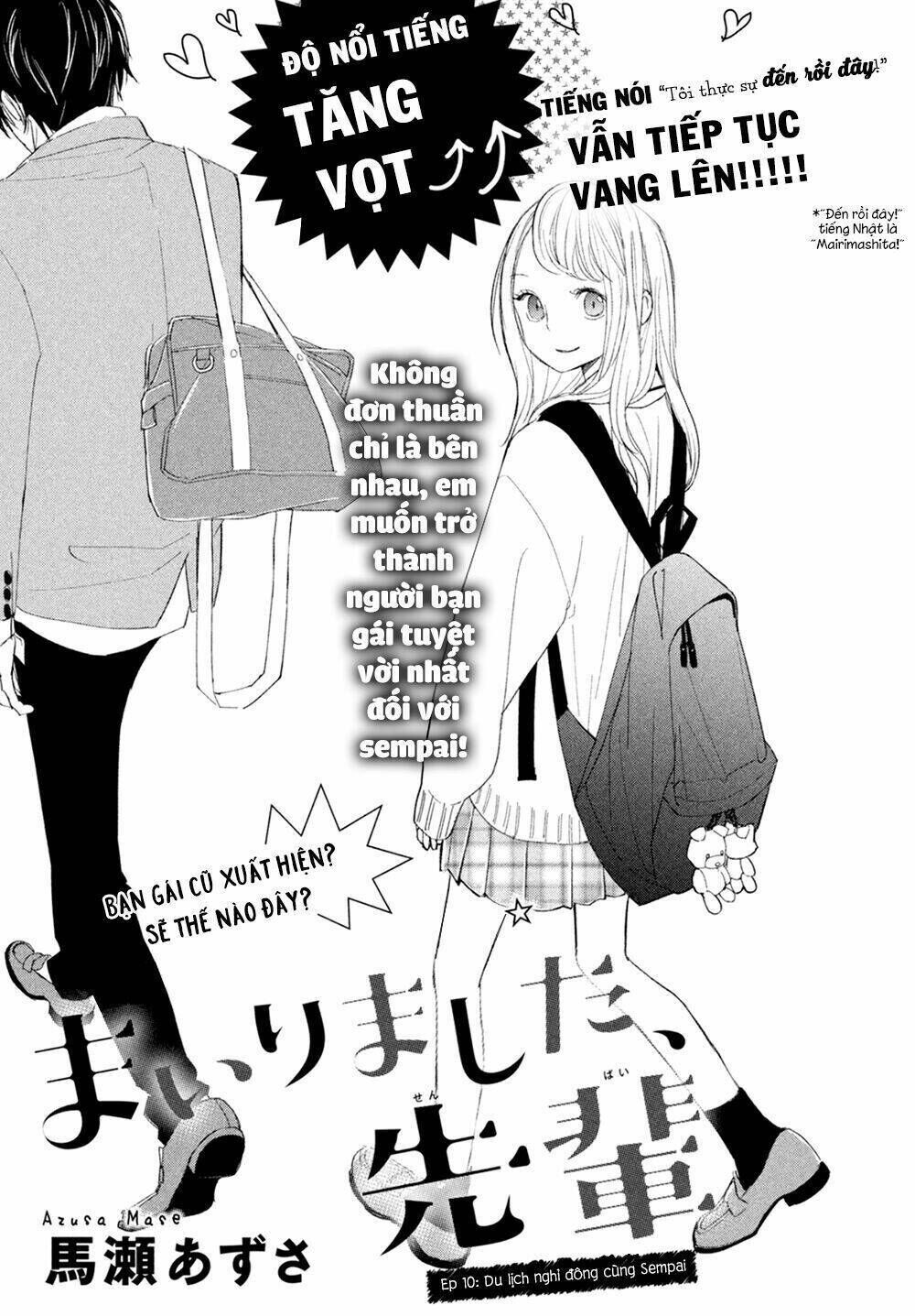 Mairimashita, Senpai! Chapter 10 - Trang 2