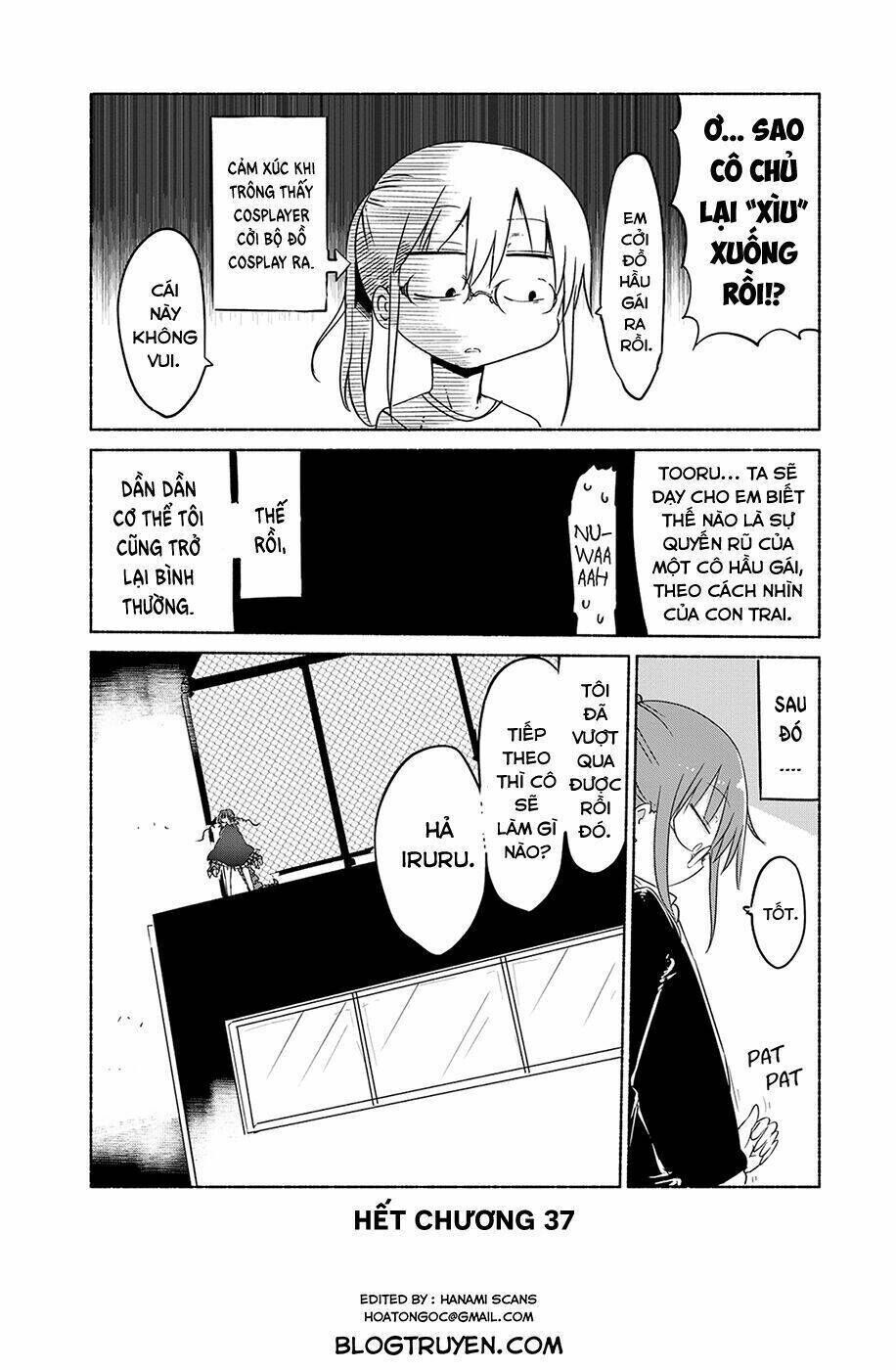 cuộc sống trả ơn của nàng rồng tohru! chapter 37: tooru và \"cái ấy\" - Next chapter 38: \"tooru và iruru\"