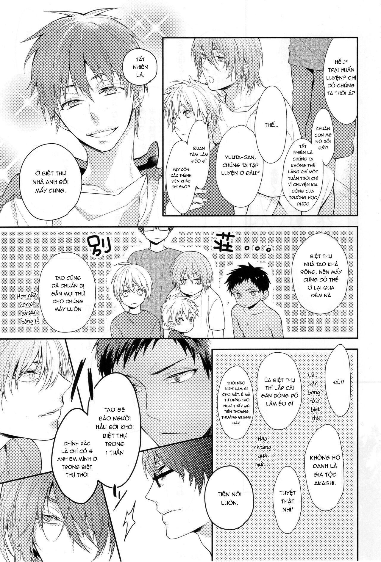 Doujinshi Của Kuroko No Basket Ball Chapter 1 - Next Chapter 2