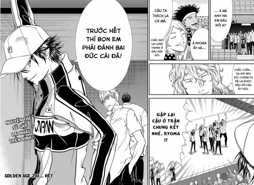 new prince of tennis chapter 271 - Trang 2