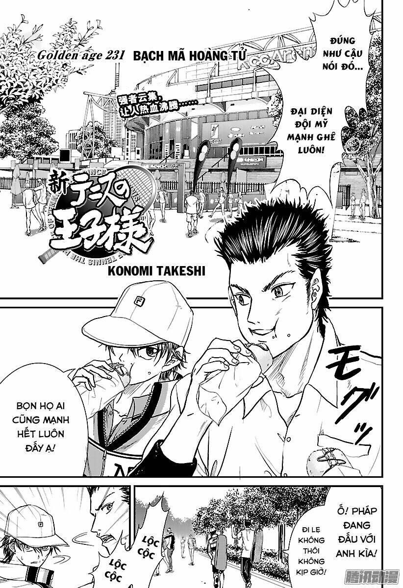 new prince of tennis chapter 231 - Trang 2