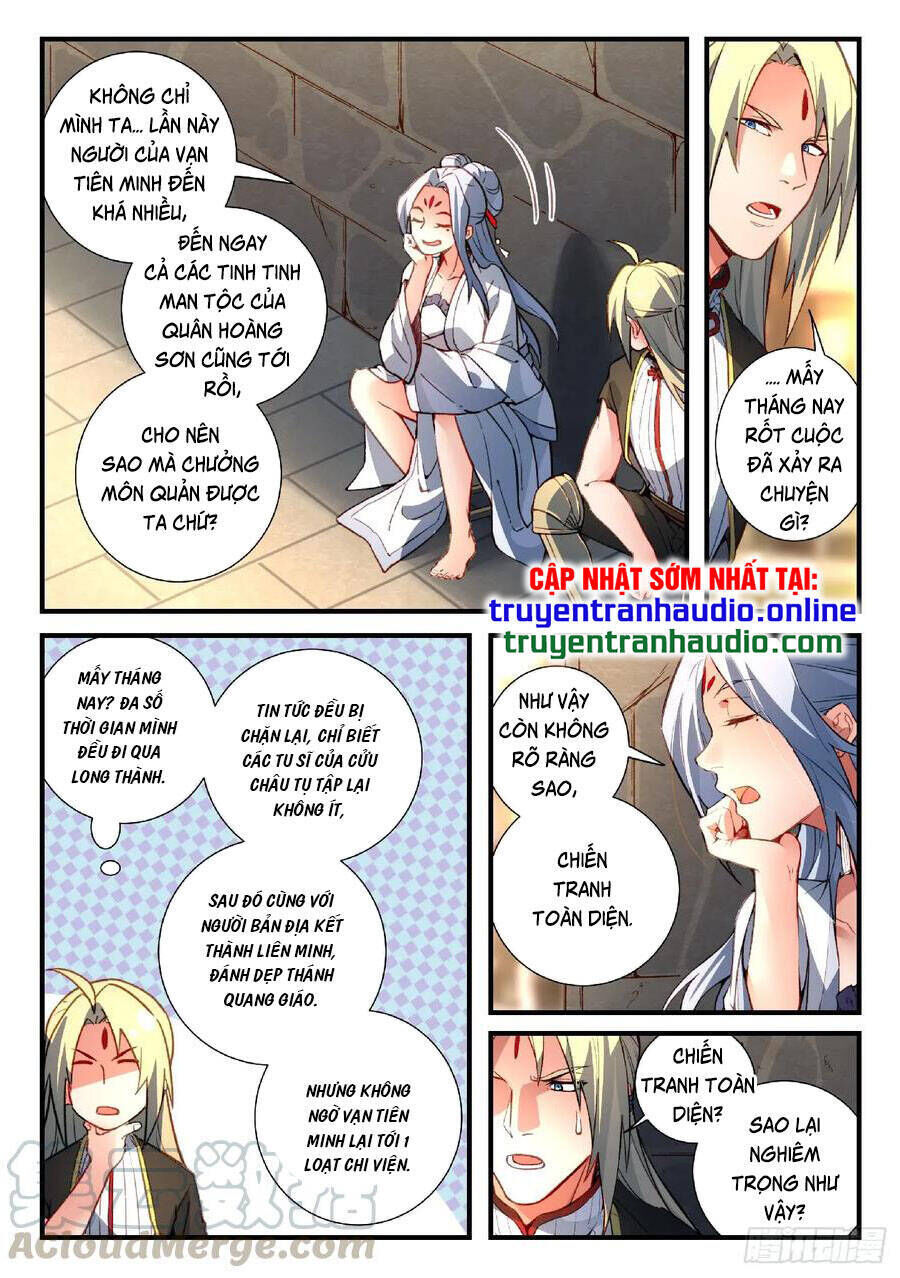 tung tiền hữu tọa linh kiếm sơn chapter 558 - Trang 2