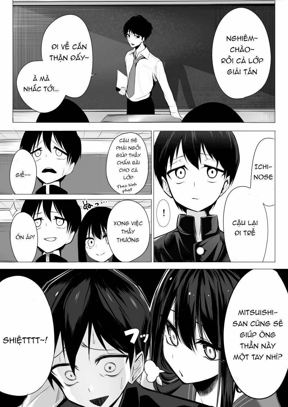 mitsuishi-san wa doko ka okashii chapter 4 - Trang 2