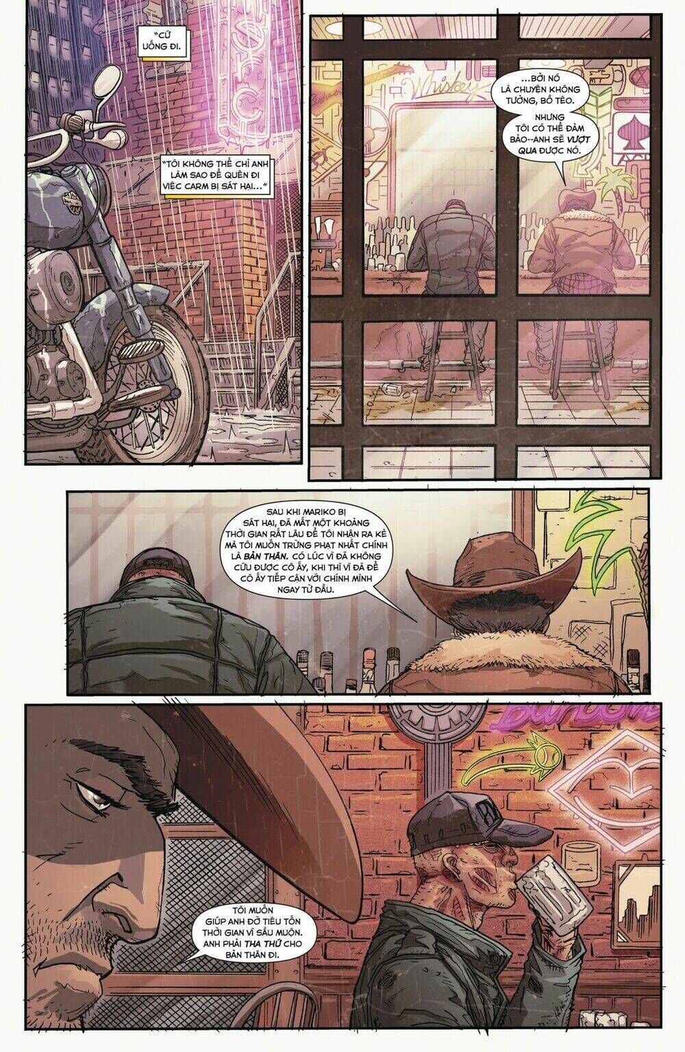 death of wolverine - deadpool & captain america [one shot] chương 1 - Trang 2