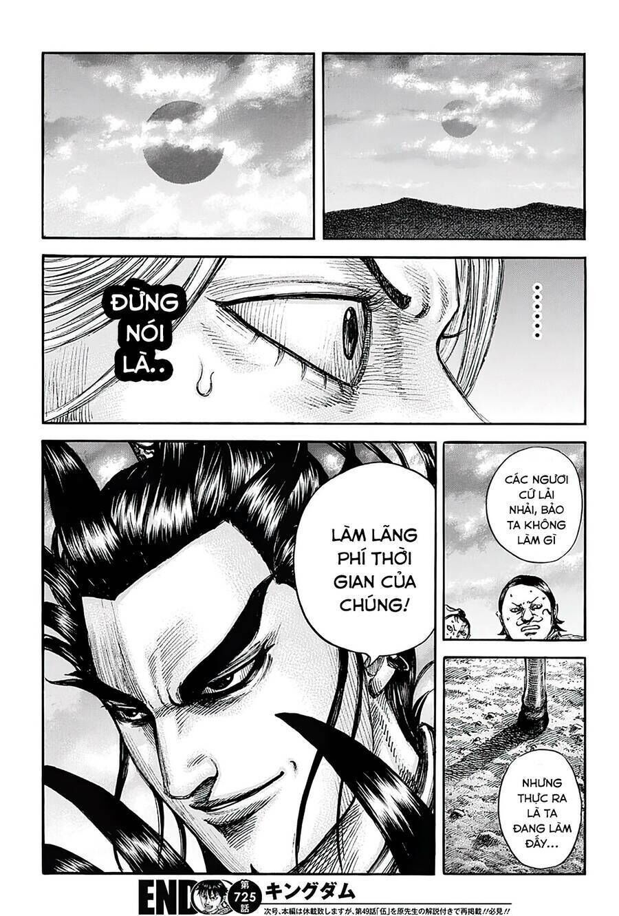 kingdom - vương giả thiên hạ chapter 725 - Next chapter 726