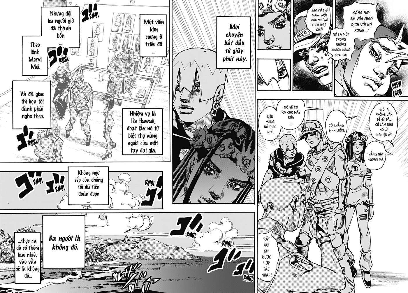 Cuộc Phiêu Lưu Kì Lạ Của Jojo Phần 9 - The JOJOlands (UPDATE CHAP 10) Chapter 1 - Trang 2