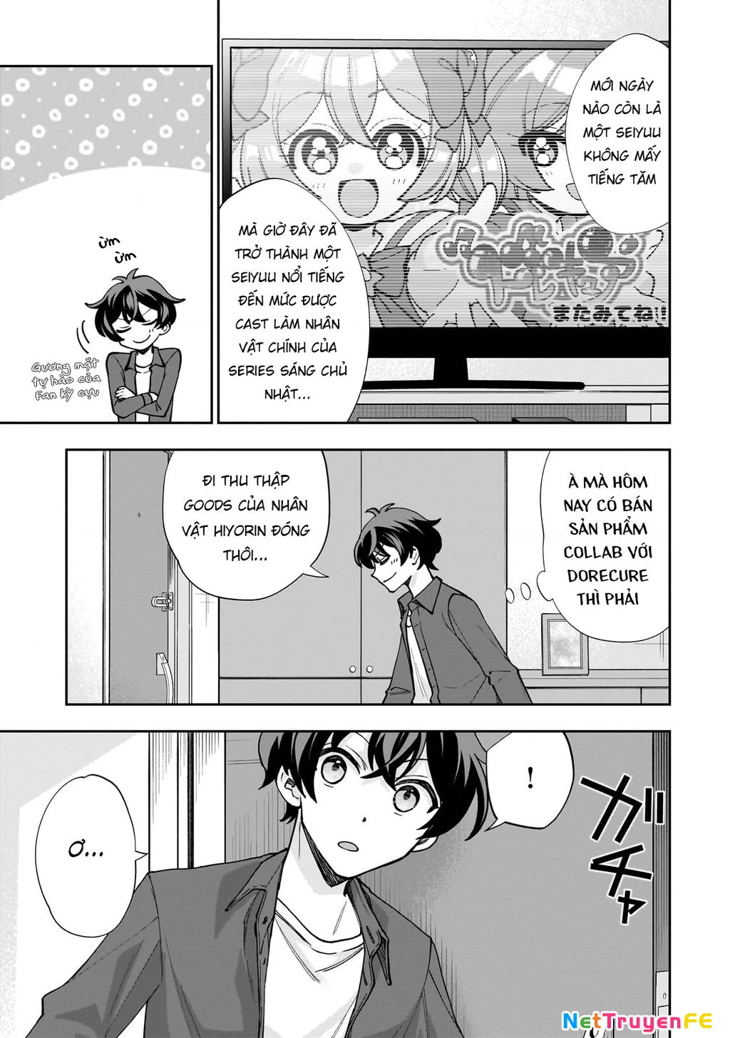 Net no "Oshi" to Real no "Oshi" ga Tonari ni Hikkoshite Kita Chapter 1 - Trang 2