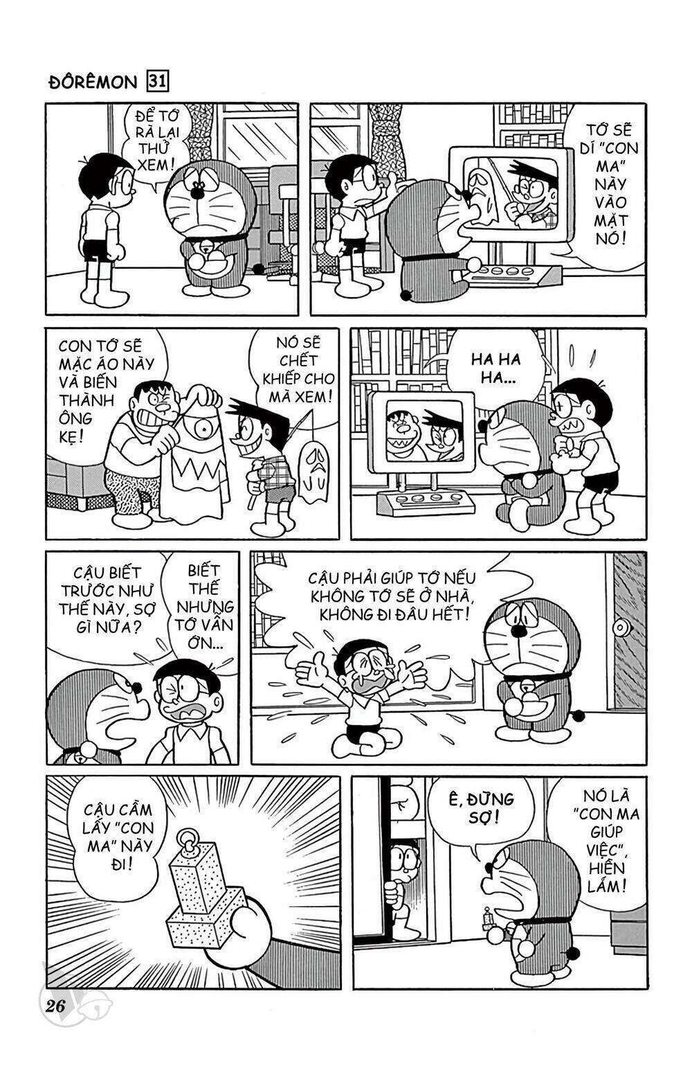 doraemon chapter 550: con ma giúp việc - Trang 2