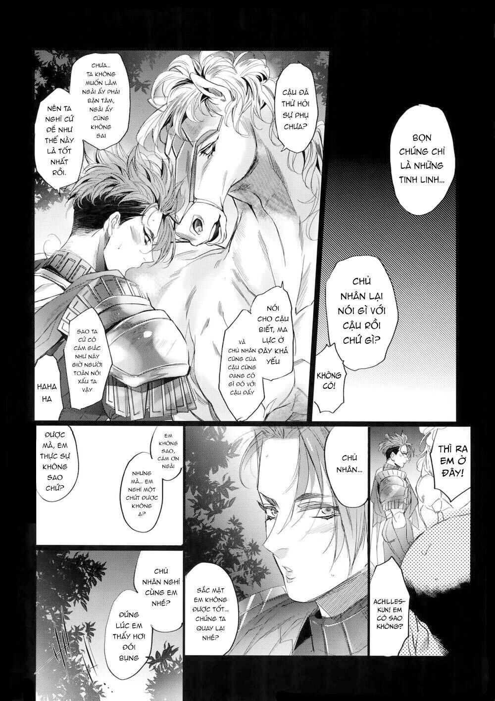 nơi husbando của bạn bị đụ ná thở Chapter 143 Achilles - Trang 1