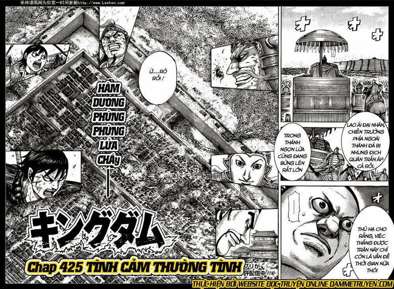 kingdom - vương giả thiên hạ chapter 425 - Next chapter 426