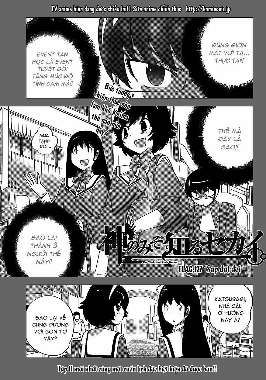 The World God Only Knows - Kami nomi zo Shiru Sekai Chapter 127 - Trang 2