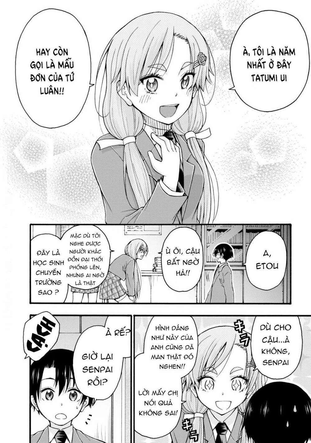 đừng biến dạng mà, ogata-kun!! chapter 1 - Trang 2