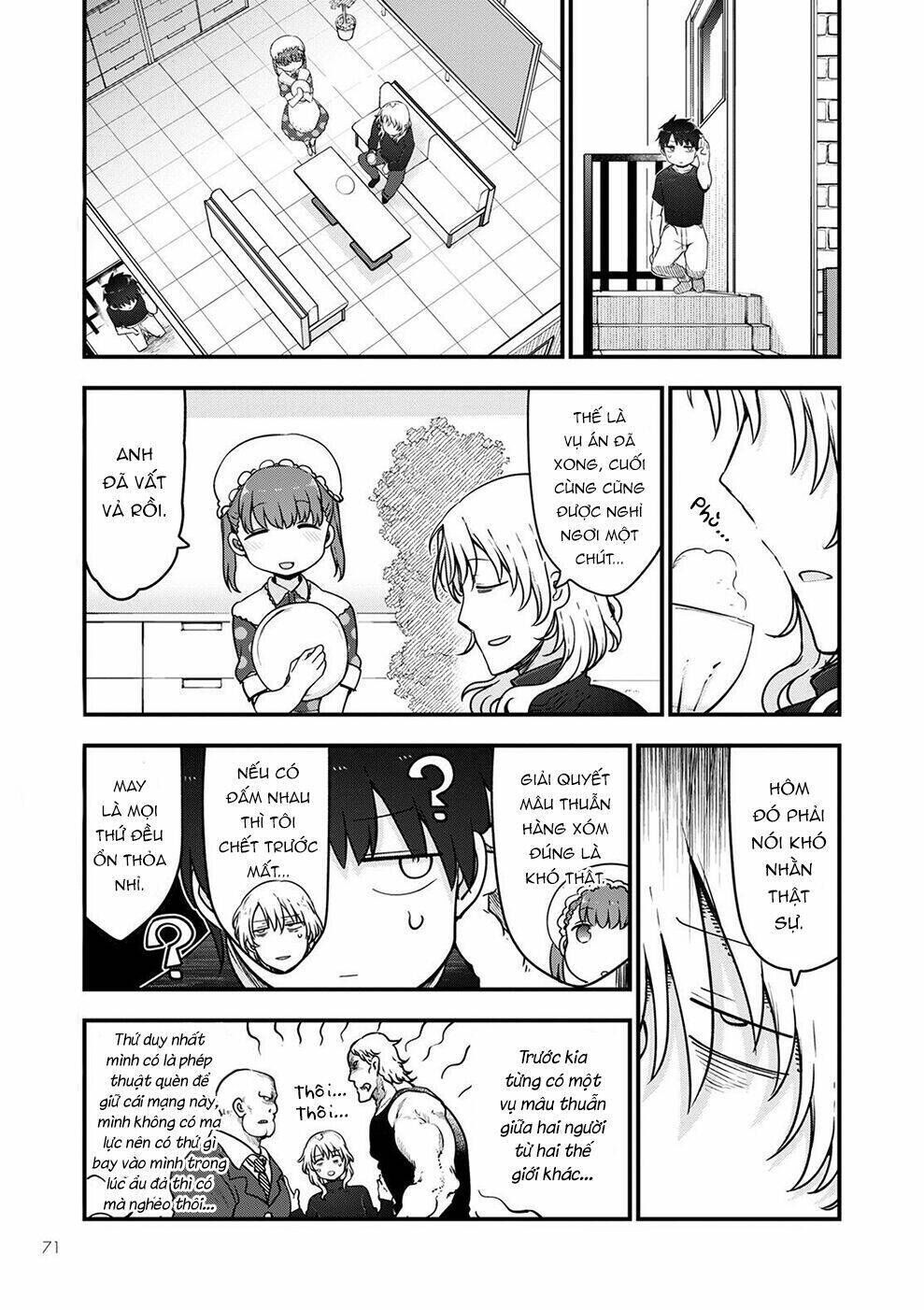 cuộc sống trả ơn của nàng rồng tohru! chapter 118: \"saikawa và azad\" - Trang 2