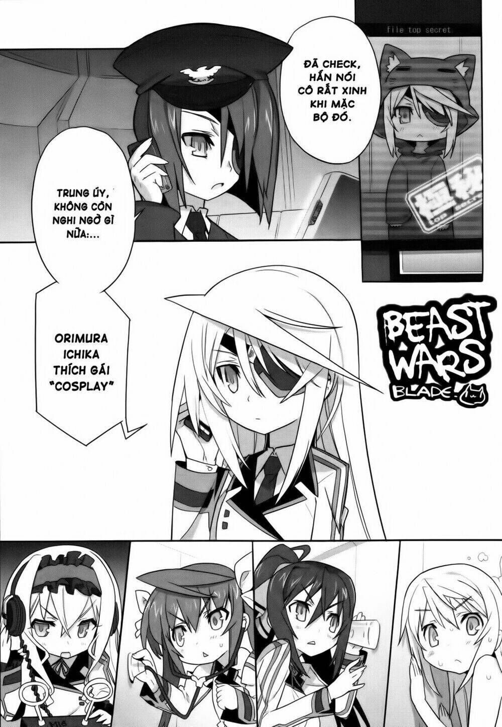 Infinite Stratos - Official Anthology Comic Chapter 3 - Next Chapter 4