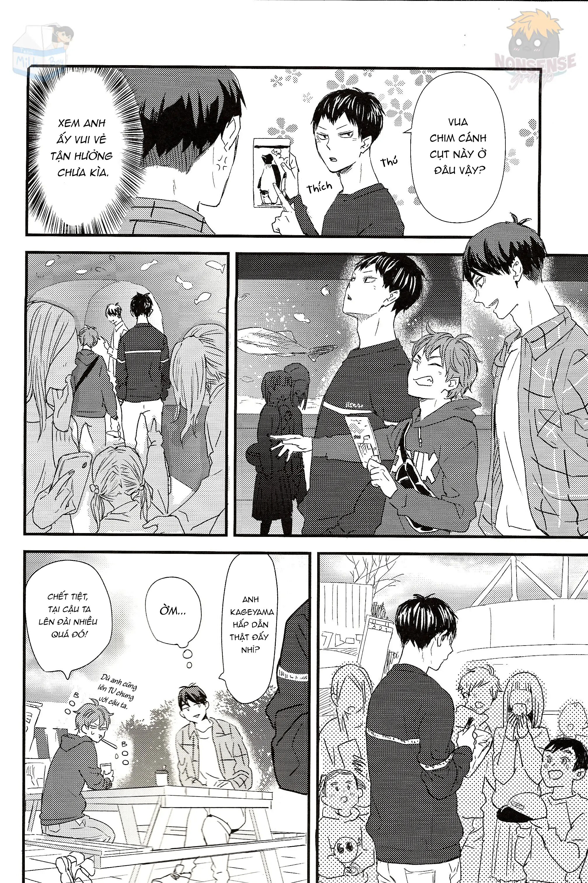 [KAGEHINA DOUJINSHI] - CÁ BƠI TRÊN TRỜI Chapter 2 - Trang 2