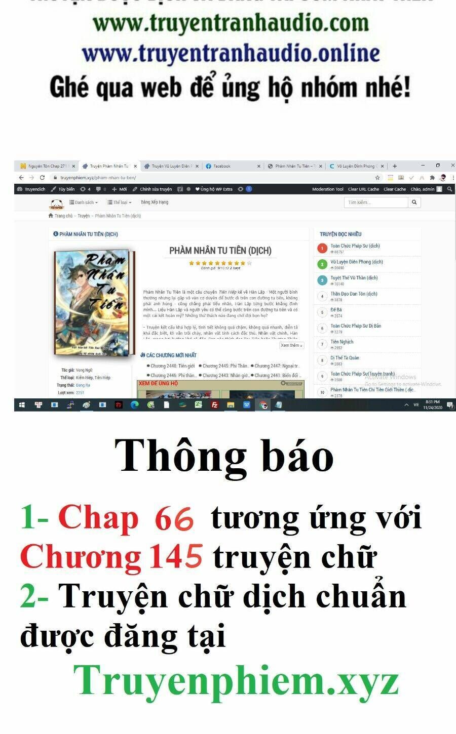 phàm nhân tu tiên chapter 66 - Trang 2