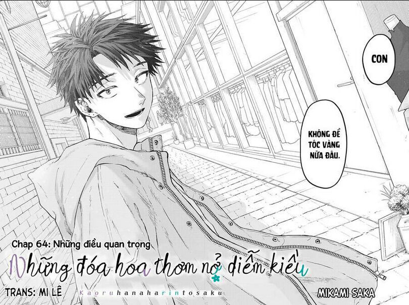 the fragrant flower blooms with dignity - kaoru hana wa rin to saku chapter 64 - Next chapter 64.5