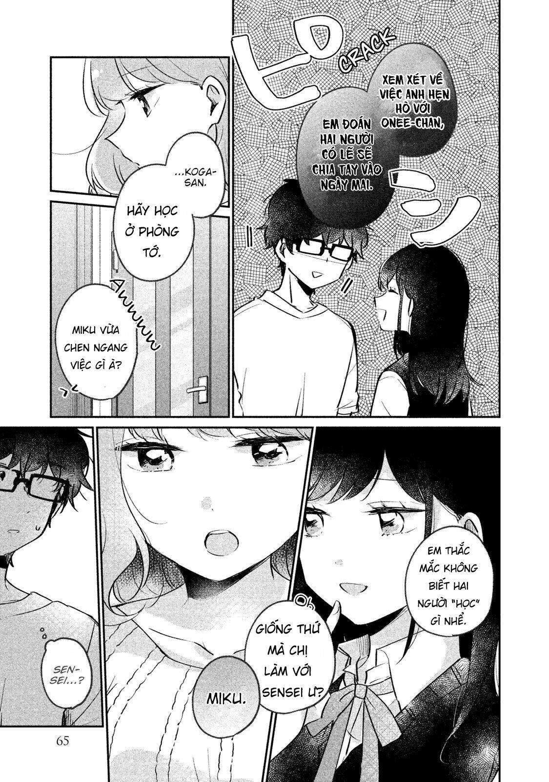 Đây Không Phải Lần Đầu Của Meguro-san Chapter 15 - Next Chapter 16