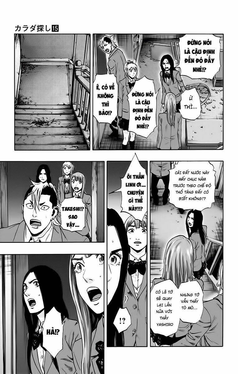 trò chơi tìm xác - karada sagashi chapter 131 - Trang 2