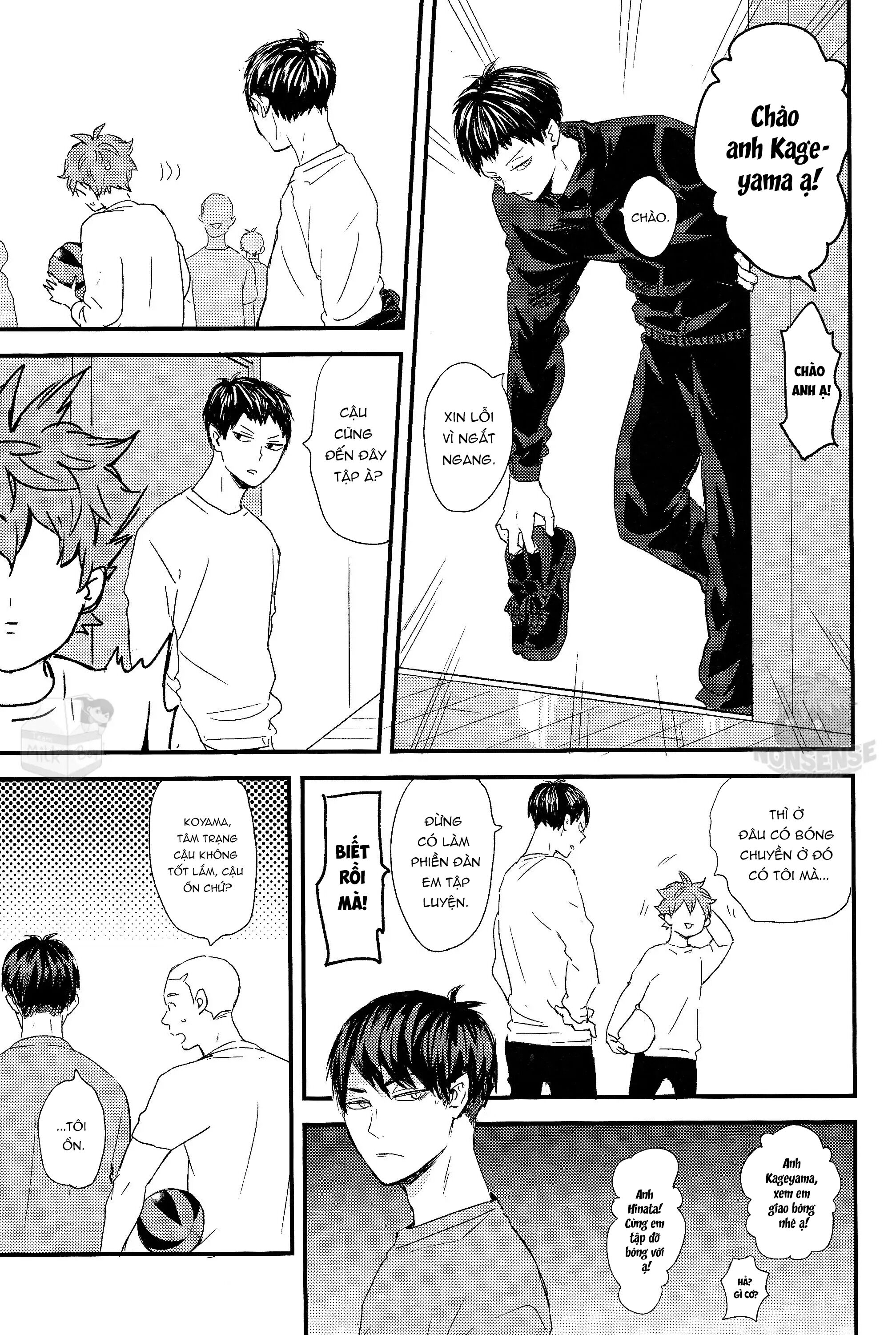 [KAGEHINA DOUJINSHI] - CÁ BƠI TRÊN TRỜI Chapter 2 - Trang 2