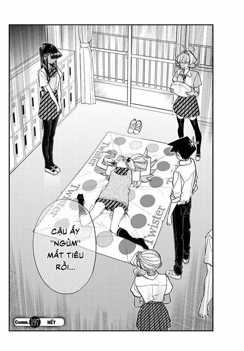 komi không thể giao tiếp chapter 197: twister game - Trang 2