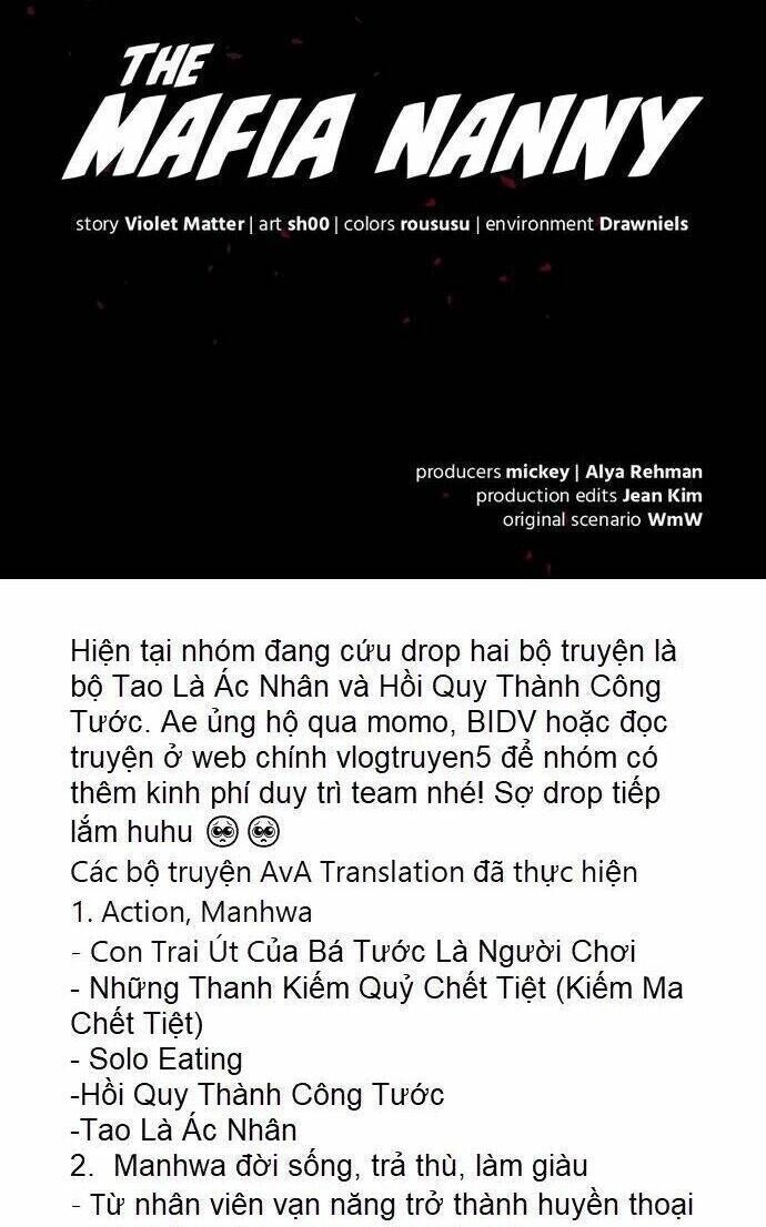 bảo mẫu mafia chương 3 - Trang 2